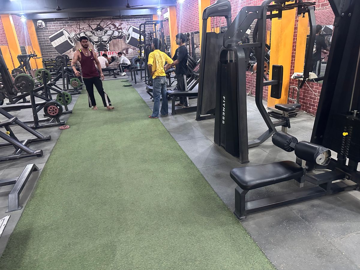 Gym floor view